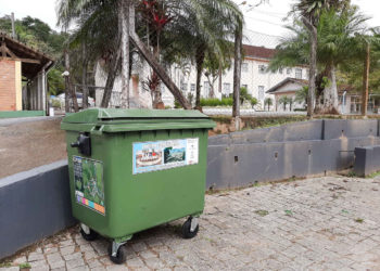 Corupá ganha 40 contentores para depositar resíduos sólidos domésticos