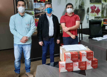 Empresa entrega 125 testes rápidos de COVID-19 para Prefeitura de Corupá