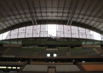 Arena Jaraguá é interditada para veículos e pessoas