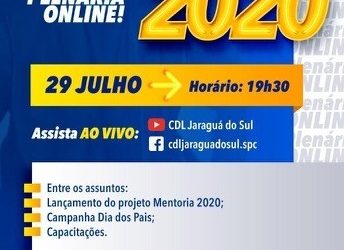 CDL Jaraguá recebe palestrante internacional em plenária online na próxima quarta-feira, dia 29