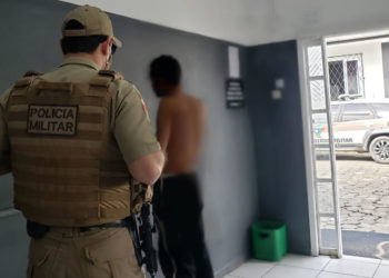 Após furtar moto e fugir para o mato, homem é preso em Massaranduba