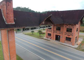 Começam obras do Portal Germânico, em Jaraguá do Sul