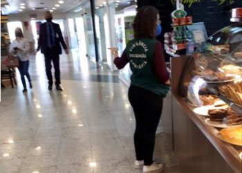 Vigilância Sanitária de Jaraguá do Sul faz vistoria no shopping