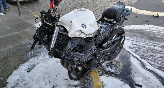 Motociclista morre após acidente no Centro de Jaraguá do Sul