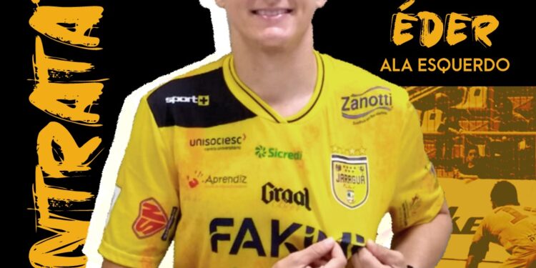 Equipe do Jaraguá Futsal anuncia novo reforço