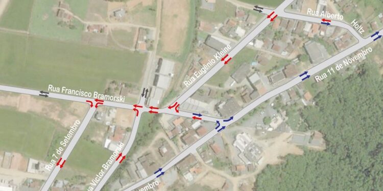 Novo binário na região central será implantando em Massaranduba