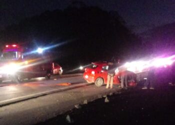 Acidente é registrado na BR-280, em Guaramirim