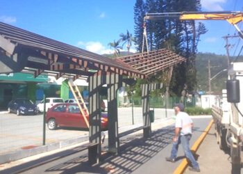 Novos pontos de ônibus serão instalados no Centro de Jaraguá do Sul