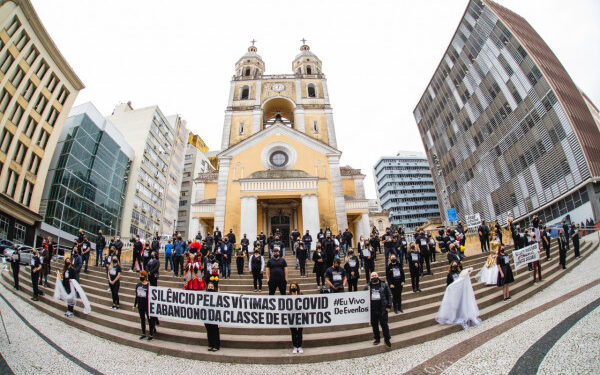 Setor de eventos planeja manifestação pacífica em Jaraguá do Sul
