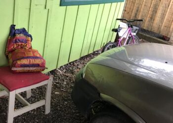 Criança de oito anos fica ferida após ser prensada por carro em Schroeder