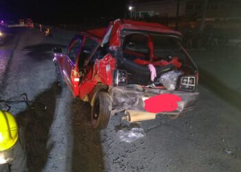 Duas pessoas ficam feridas após acidente na BR-280, em Guaramirim