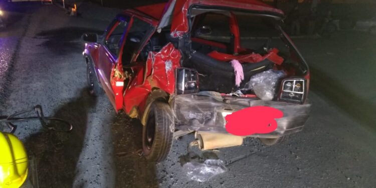 Duas pessoas ficam feridas após acidente na BR-280, em Guaramirim