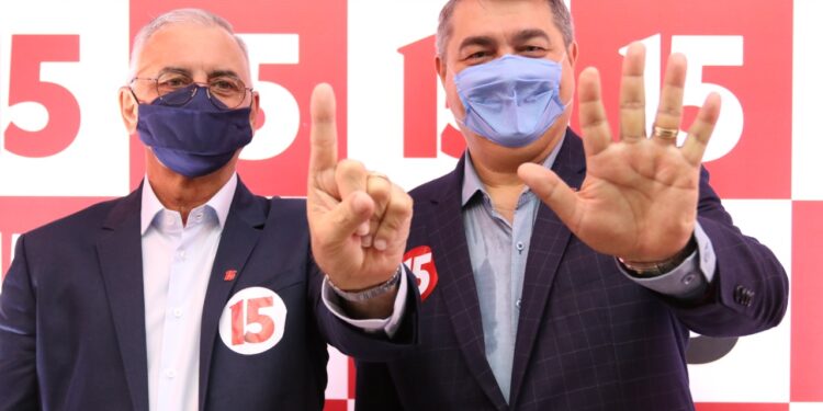 MDB de Jaraguá do Sul confirma Lunelli e Franzner para disputa nas eleições