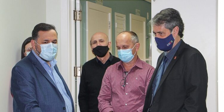 Em reunião, Secretário de Estado da Saúde ouve pedidos por reclassificação de Jaraguá do Sul no mapa do coronavírus