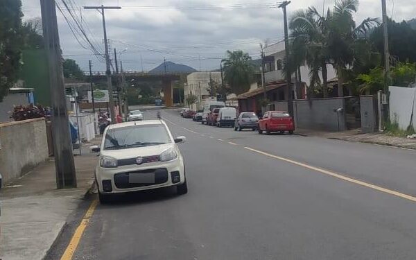 Motociclista sem habilitação se envolve em colisão em Jaraguá do Sul