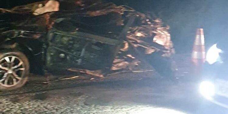 Homem morre após veículo cair em rio entre Massaranduba e Guaramirim