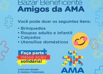 Bazar beneficente Amigos da AMA Jaraguá do Sul já tem data marcada