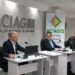 Fernando da Silva e Mario Sérgio apresentam propostas aos associados da ACIAG