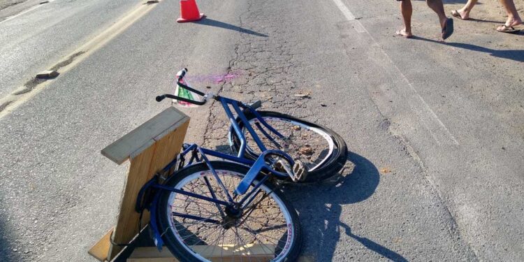 Ciclista é atropelado em Schroeder
