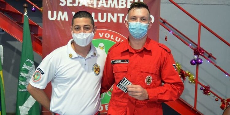 Bombeiros Voluntários de Schroeder nomeiam novo comandante operacional