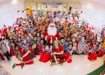 Natal Super Feliz leva alegria e presentes às crianças carentes em Jaraguá do Sul