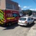 Motociclista fica ferida após colisão com carro em Schroeder