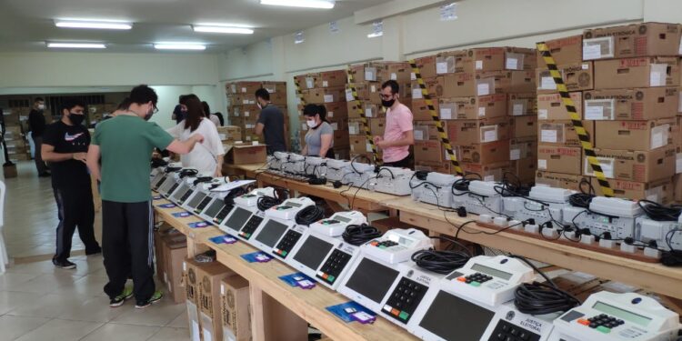 Mais de 600 urnas são preparadas para a realização das eleições em Jaraguá do Sul e região