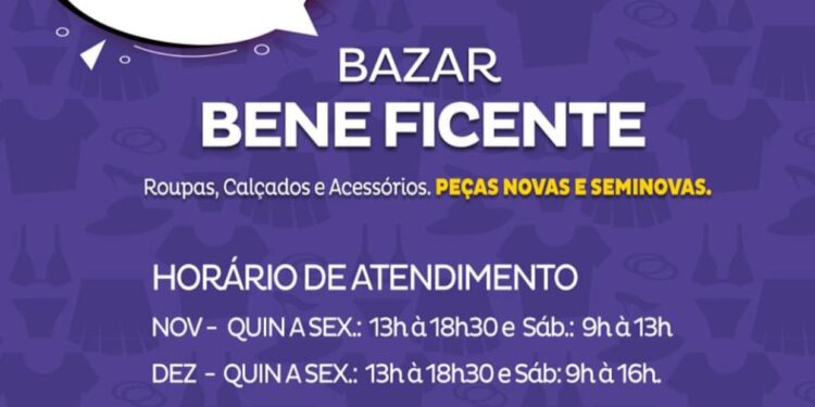 Bazar Amoração pede doações para manter o estoque