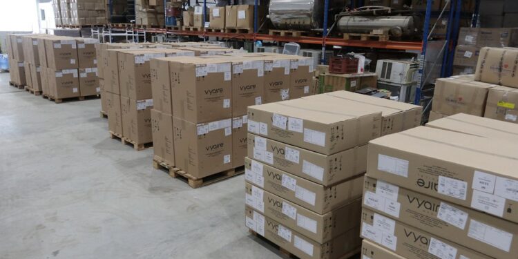 Santa Catarina recebe 100 ventiladores pulmonares do Ministério da Saúde