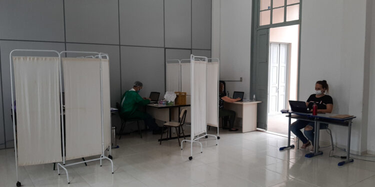 Corupá inaugura Central Covid-19