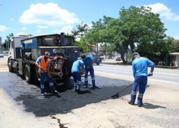 Secretaria de Obras de Jaraguá do Sul intensifica operação Tapa-buracos neste fim de ano