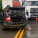Caminhão de Schroeder colide em acidente fatal em Campo Alegre