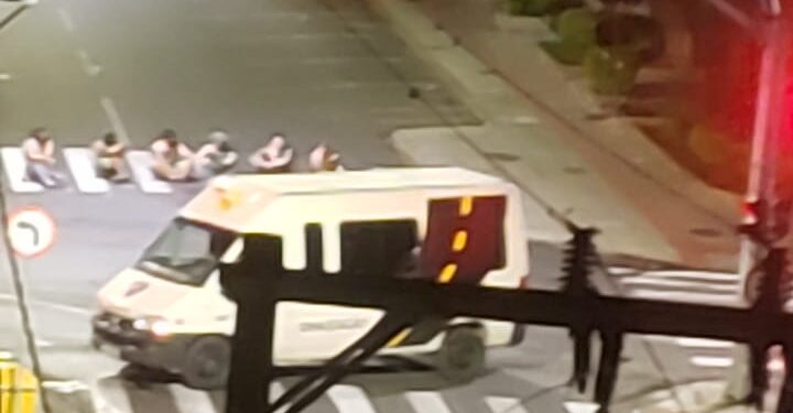 Madrugada tensa em Criciúma: assalto de grande porte deixou a cidade sitiada