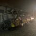 Após perícia, Polícia Civil trabalha com hipótese de vandalismo em ônibus da Canarinho incendiado