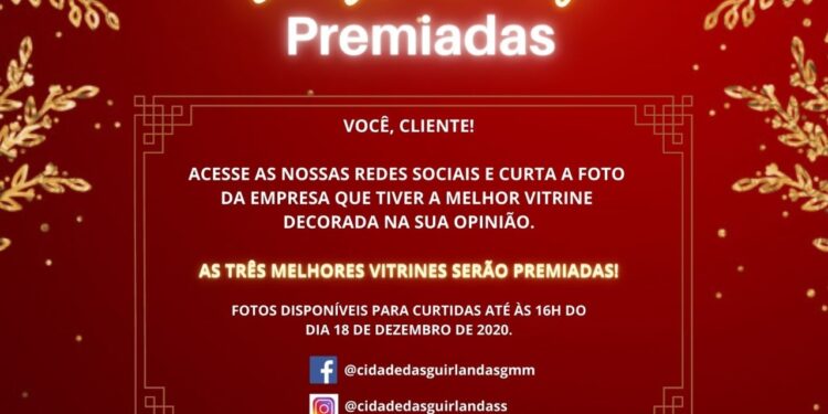 Concurso escolherá as vitrines mais criativas de Guaramirim