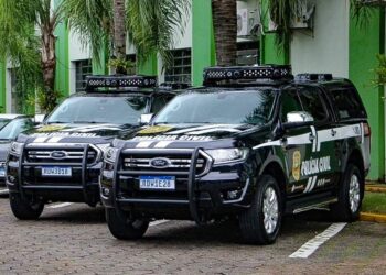 Polícia Civil recebe sete viaturas de convênio com Jaraguá do Sul