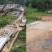 Seguem as obras das pontes na Barra do Rio Cerro e em Nereu Ramos, em Jaraguá do sul