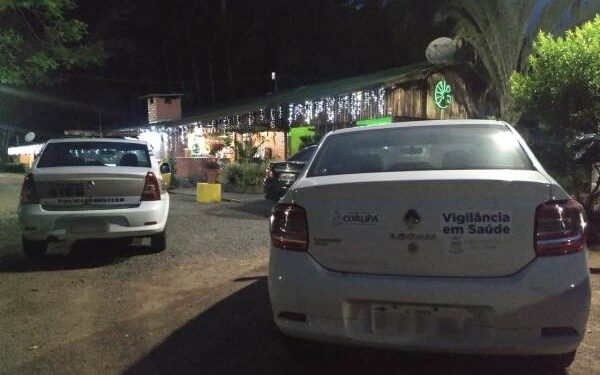 Polícia Militar e Vigilância Sanitária realizam fiscalização em estabelecimentos de Corupá