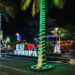 Praça Artur Müller, em Corupá, ganha iluminação de Natal