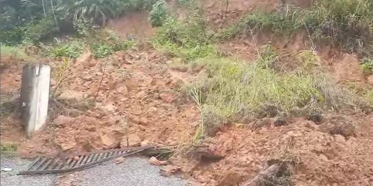 Chuvas na virada do Ano Novo causam estragos em Corupá