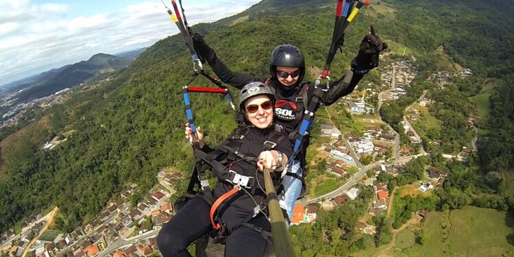 Corupá poderá ter rampa de voo livre