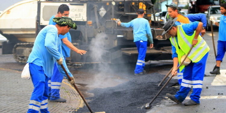 Prefeitura de Jaraguá do Sul retoma obras de pavimentação na cidade