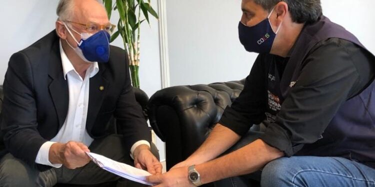 Deputado estadual reivindica novos leitos de UTI para Covid-19 em Jaraguá do Sul