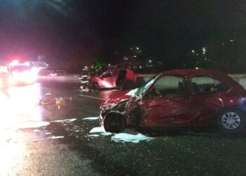 Acidente deixa duas pessoas feridas na BR-280, em Guaramirim