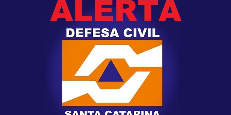 Defesa Civil alerta para grande volume de chuva entre quinta e sexta-feira em Joinville