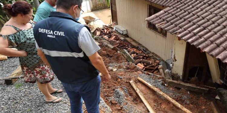 Prefeitura de Joinville decreta situação de emergência em áreas afetadas pela chuva