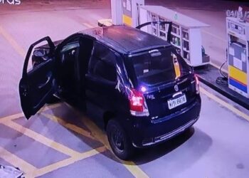 PM procura homens que assaltaram posto de combustível em Corupá