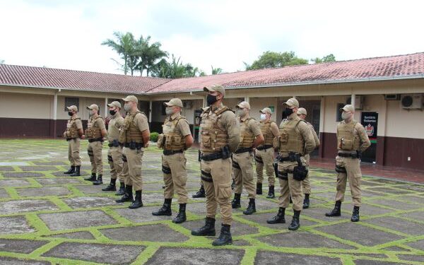 14º Batalhão recebe reforço para atuar na operação contra a pandemia em Jaraguá do Sul e região