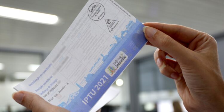 Prazo para pagar IPTU com desconto de 8% em Joinville se encerra na segunda-feira (8)