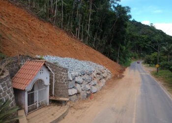 Defesa Civil de Jaraguá do Sul conclui obras emergenciais de contenção